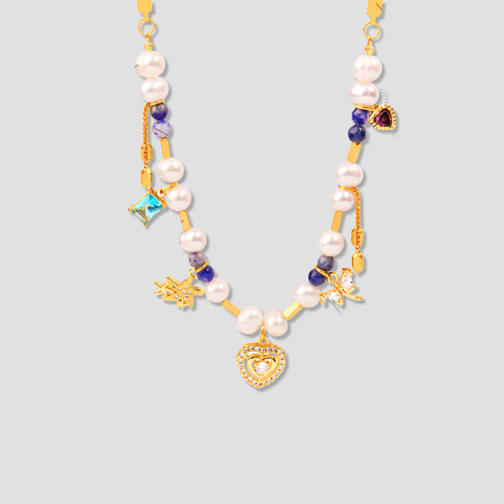 Unshaken Light Pearl Necklace