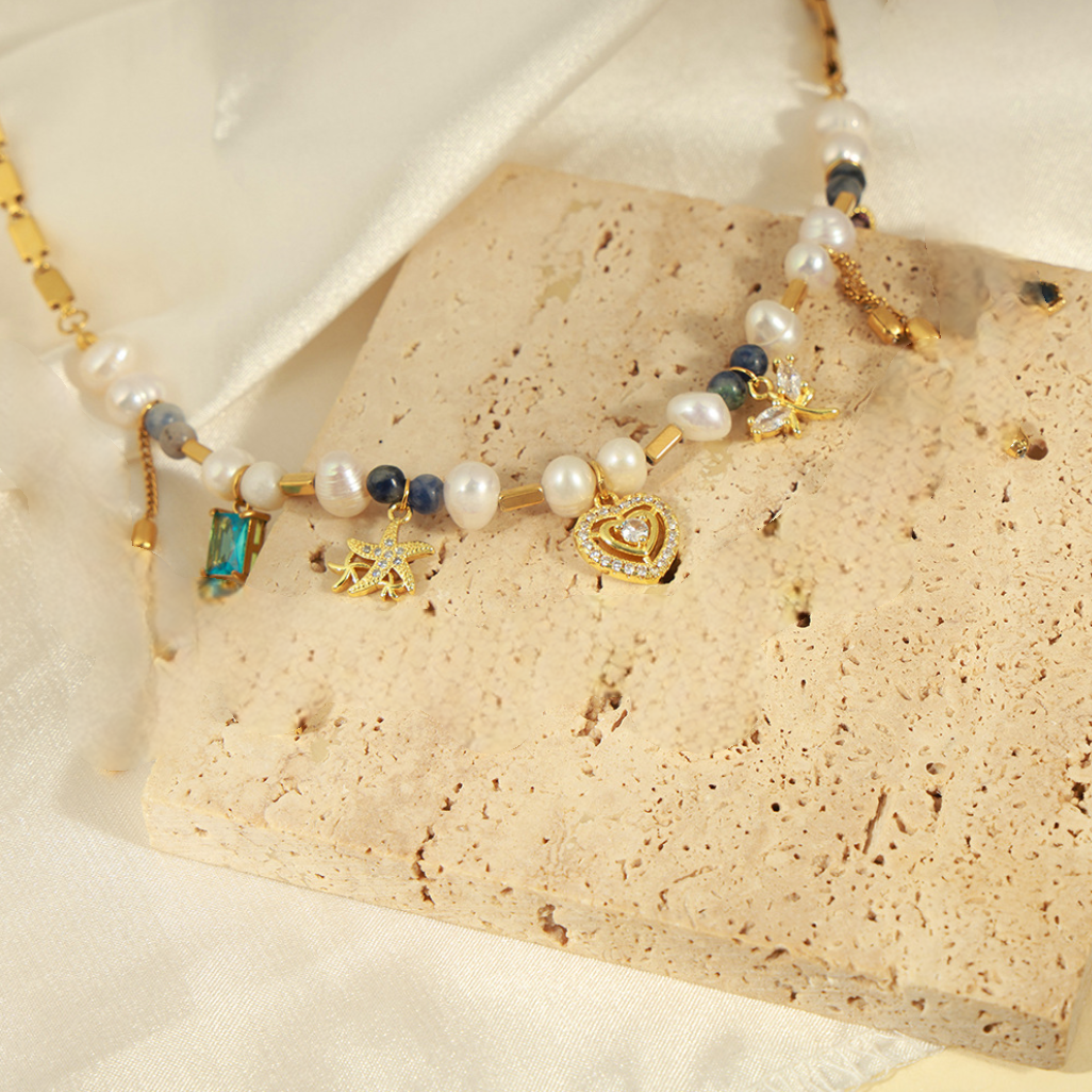 Unshaken Light Pearl Necklace
