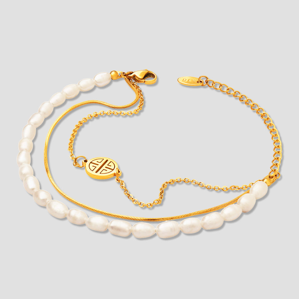 Radiant Harmony Pearl Bracelet