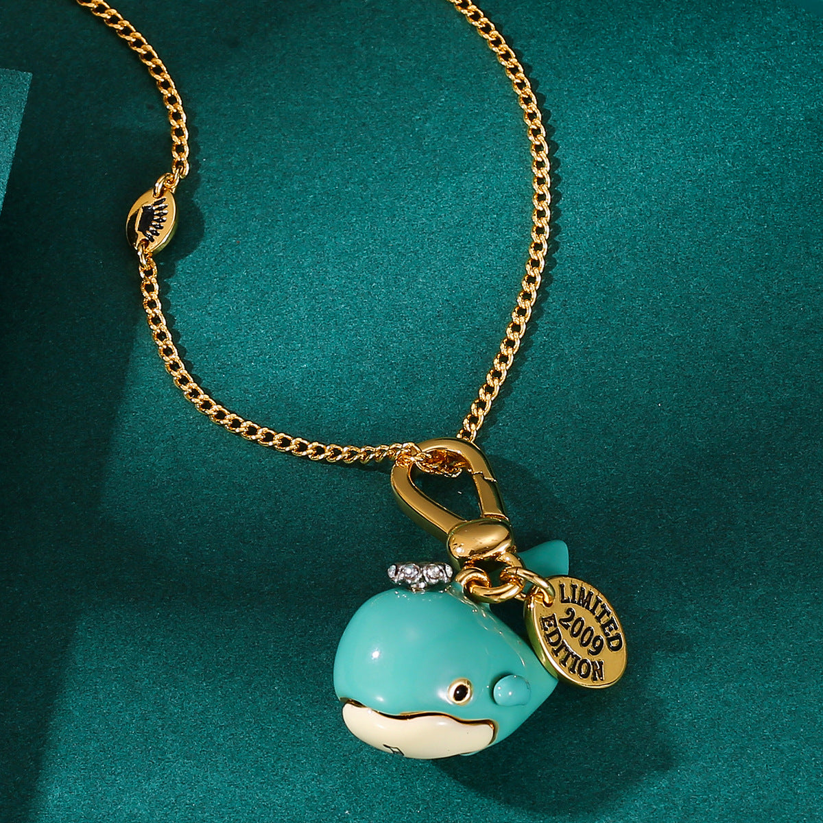 Whale of Childhood Wonder Necklace