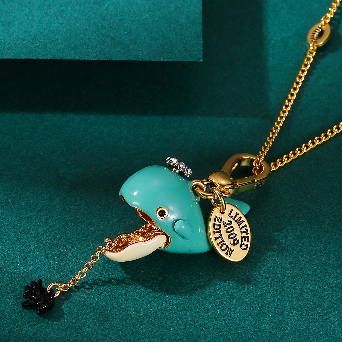 Whale of Childhood Wonder Necklace
