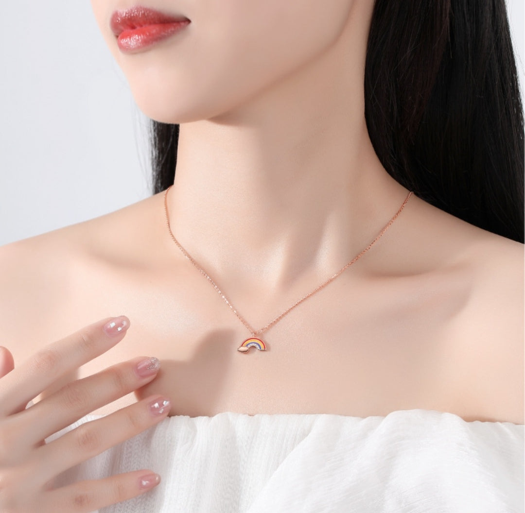 Promise of Hope Rainbow Necklace