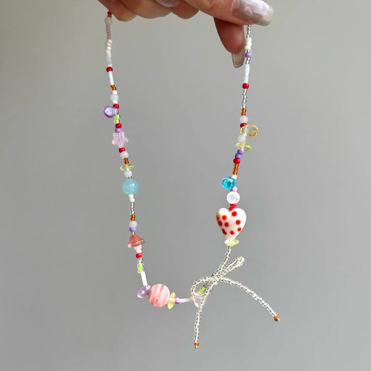 “Strings of Strength” Beaded Pride Necklace
