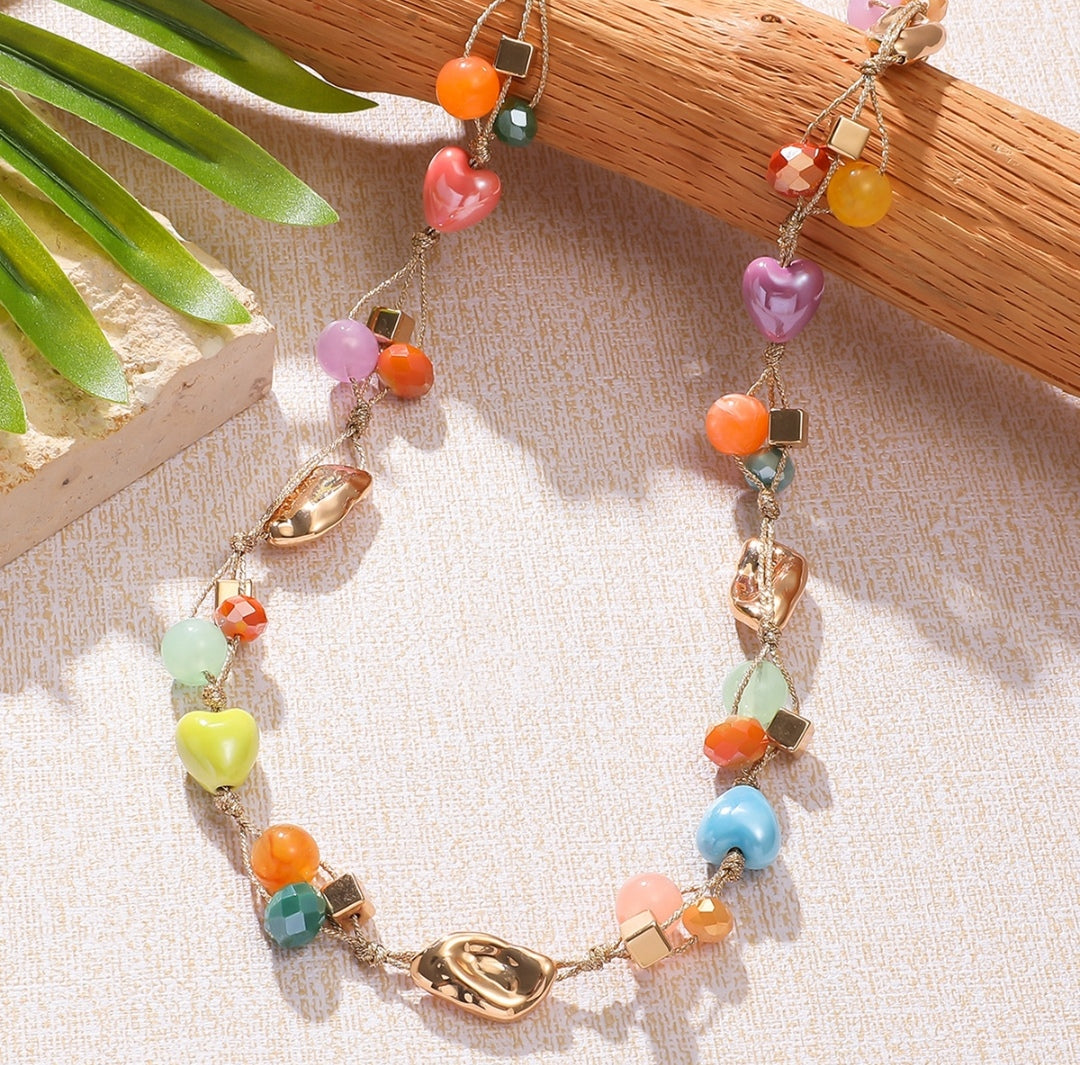 Radiant Hearts of Hope Necklace