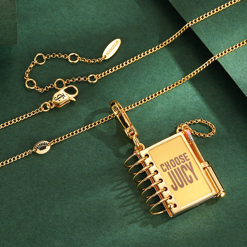 “First Chapter” New Beginnings Mini Notebook Charm