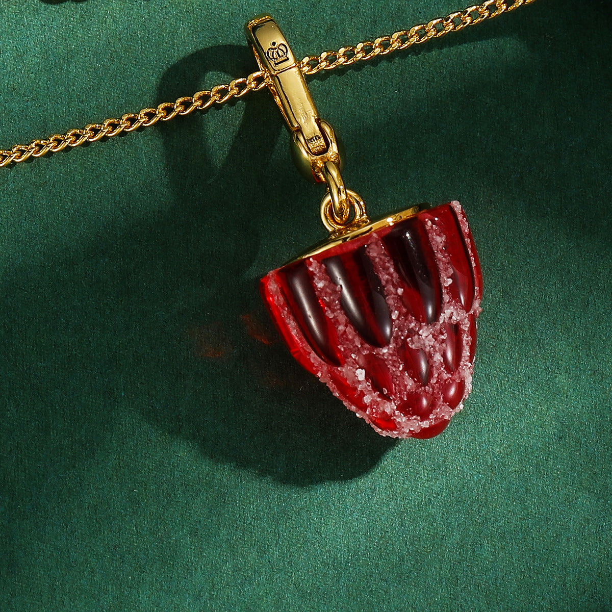 Sweet Strawberry Candy Necklace