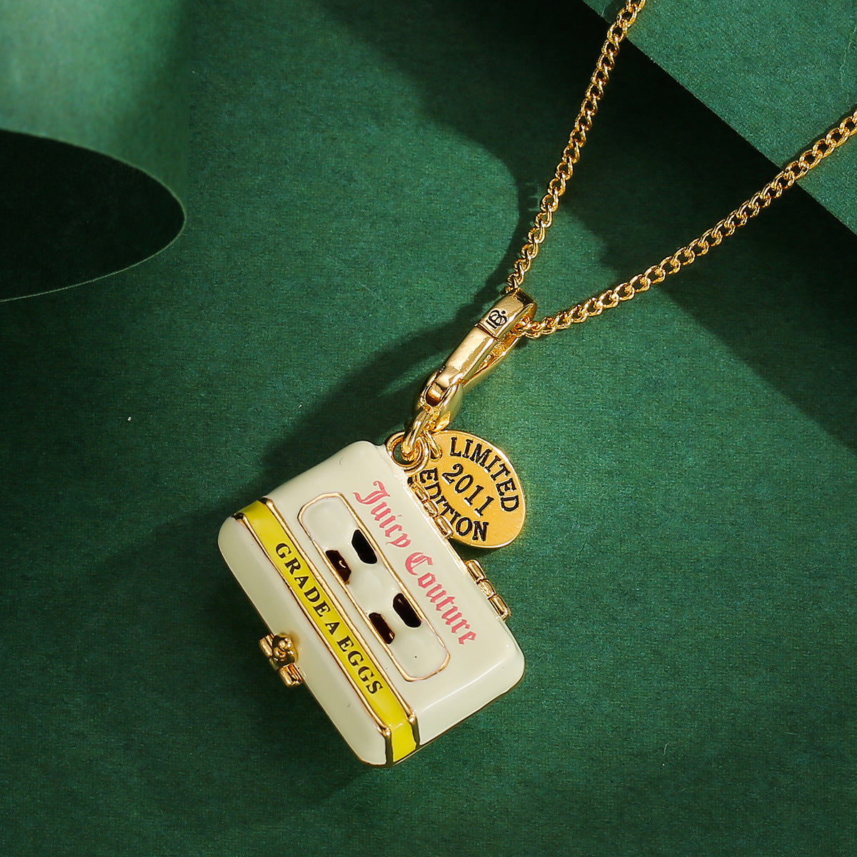 “Everyday Eggs Charm Necklace”