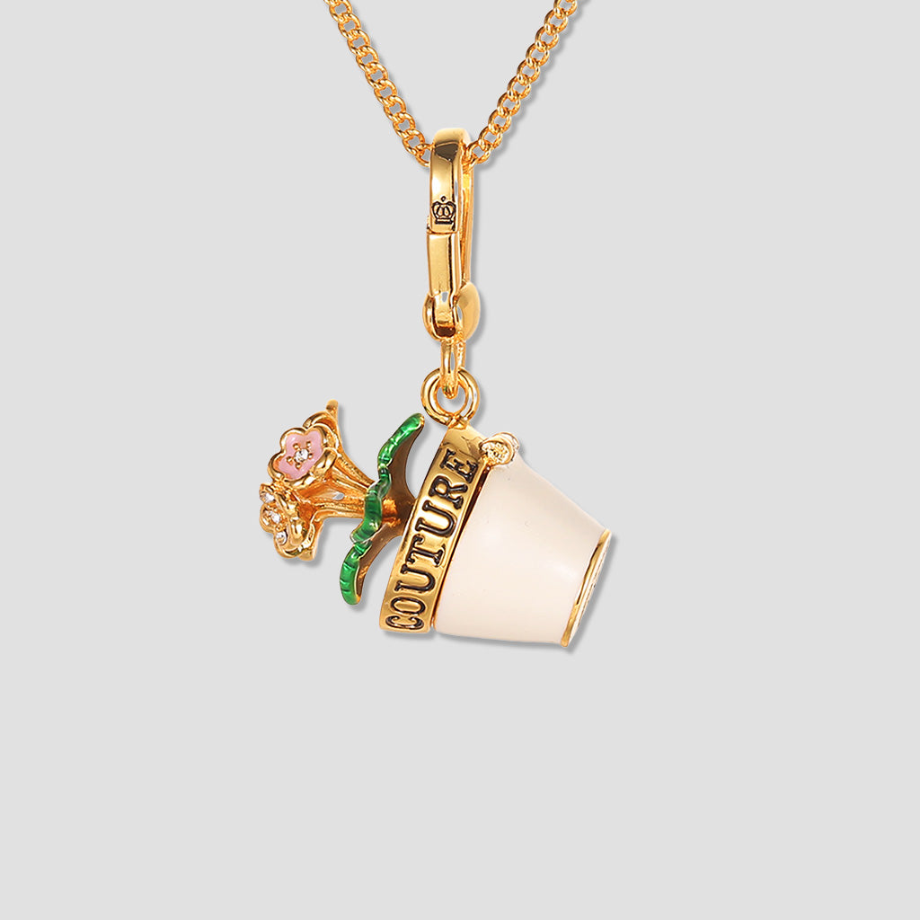 “Blooming Day” Flower Pot Necklace