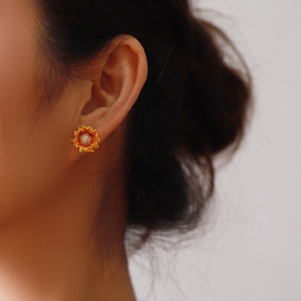 Sun-Kissed Bloom Earrings