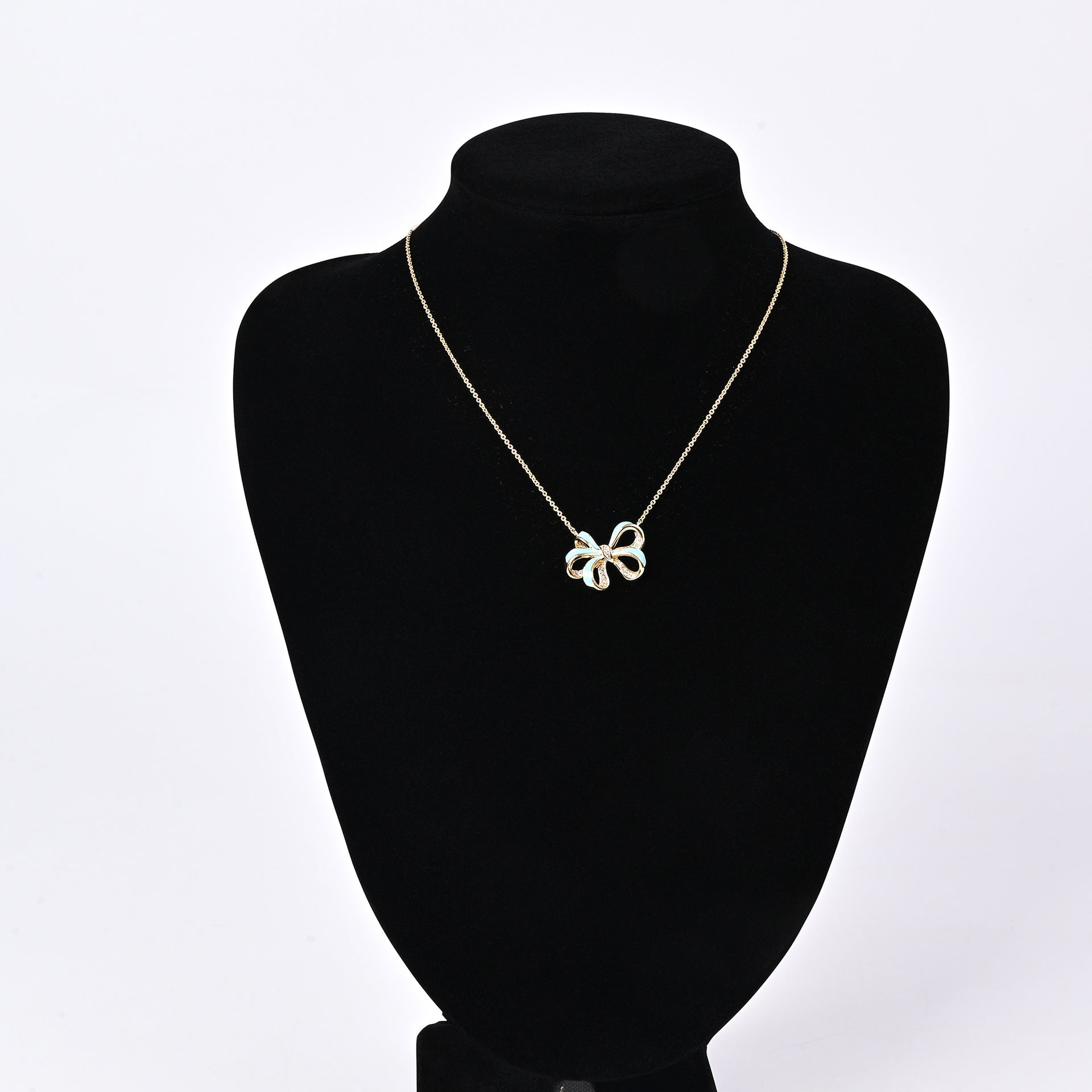 Elegant Enamel Butterfly Necklace – A Symbol of Grace and Personal Style