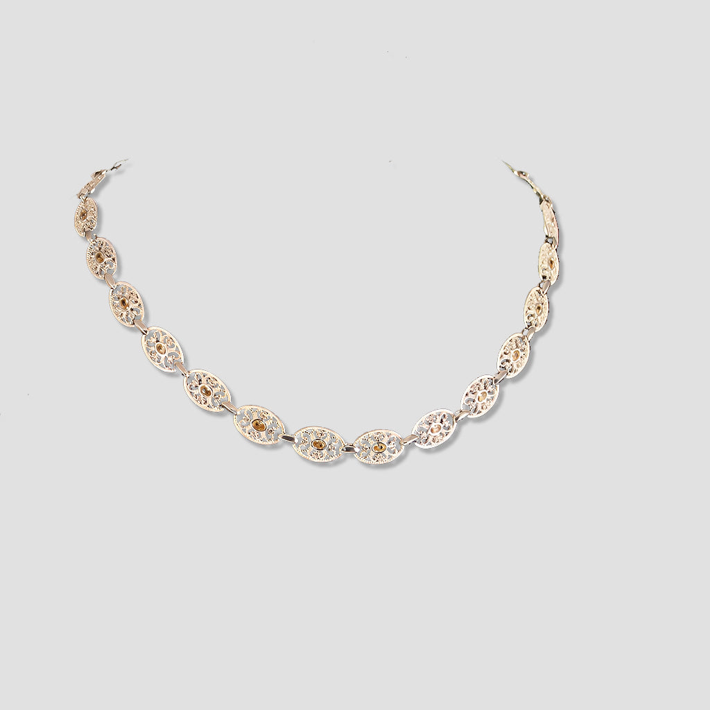 Weaving Light Necklace – A Classic Filigree Masterpiece of Timeless Elegance