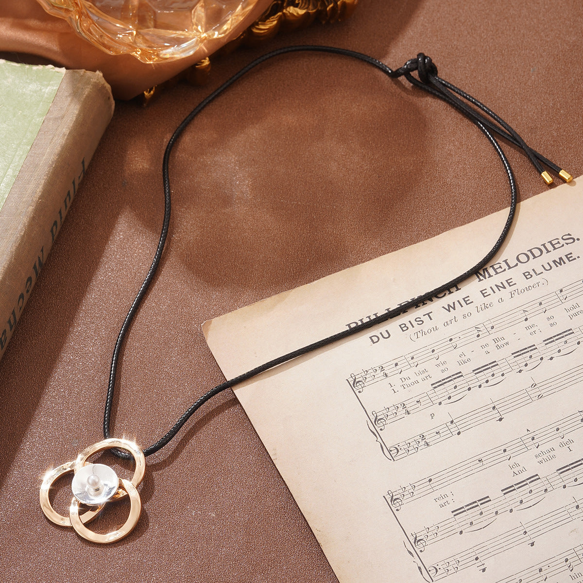 Elegant Pearl Triple-Link Adjustable Necklace