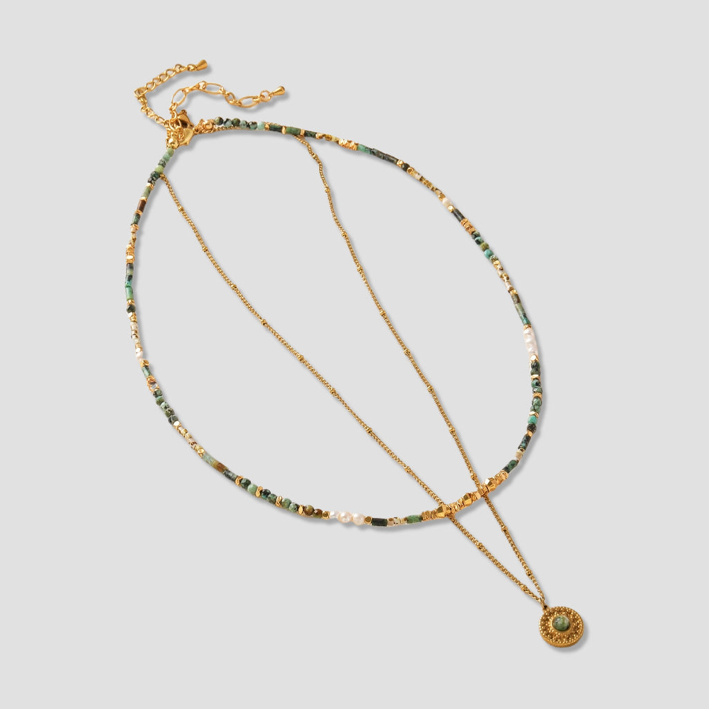 Goddess of the Earth Necklace – Symbol of Prosperity, Protection, and Nature’s Blessings
