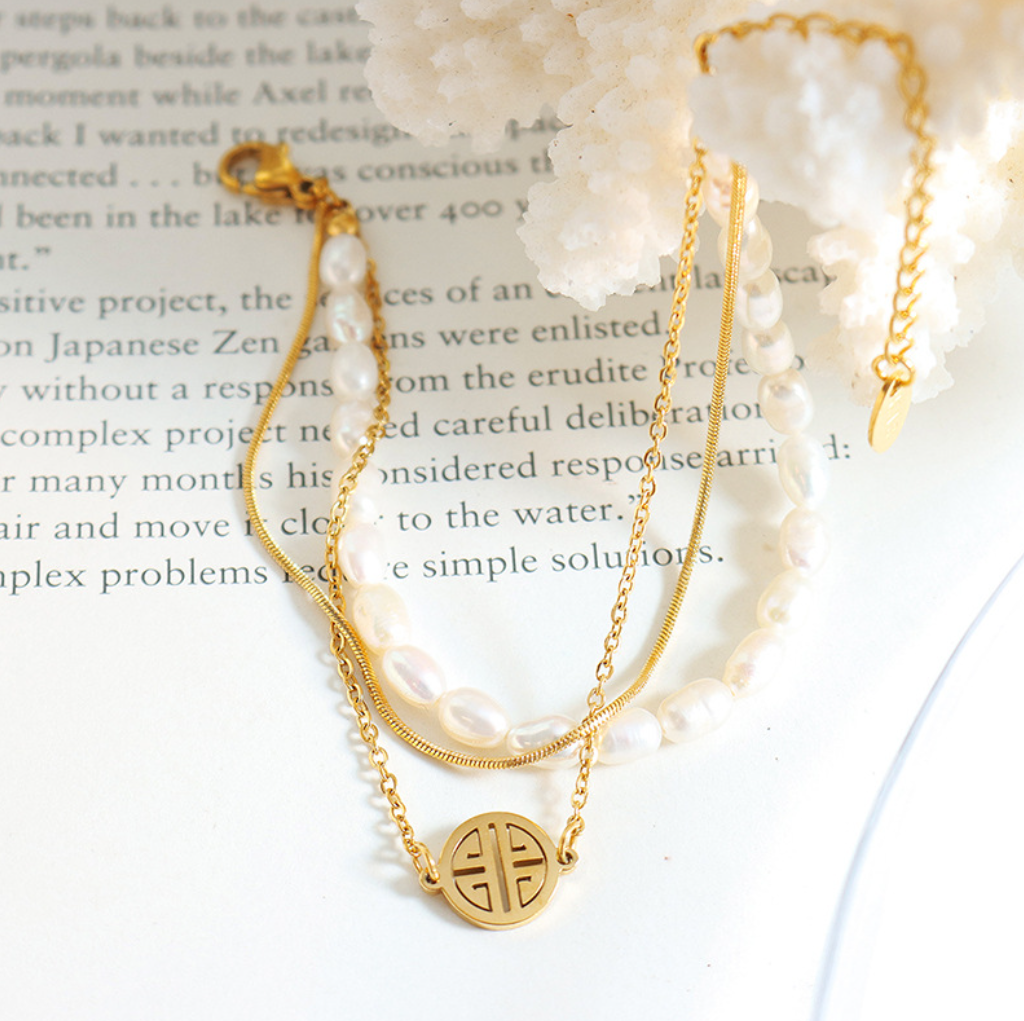 Radiant Harmony Pearl Bracelet