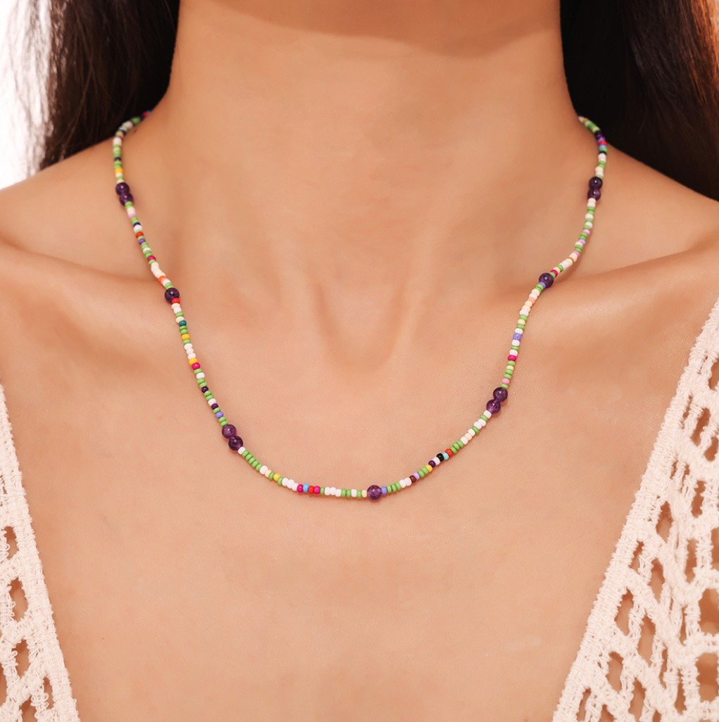 Bright Threads – Pride-Inspired Beaded Necklace