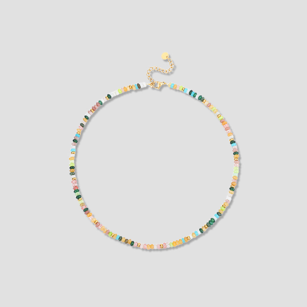 Confidence Series · Rainbow Energy Beaded Necklace