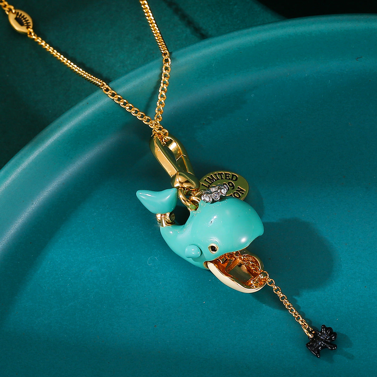 Whale of Childhood Wonder Necklace