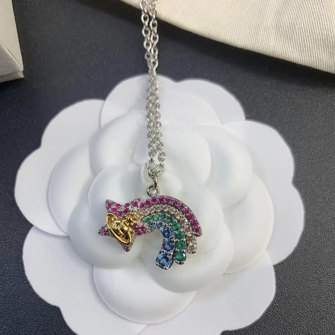 Celestial Pride Rainbow Star Pendant