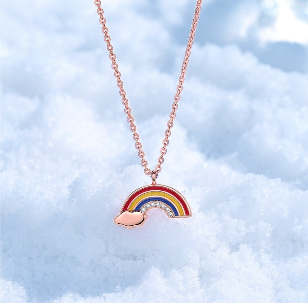 Promise of Hope Rainbow Necklace
