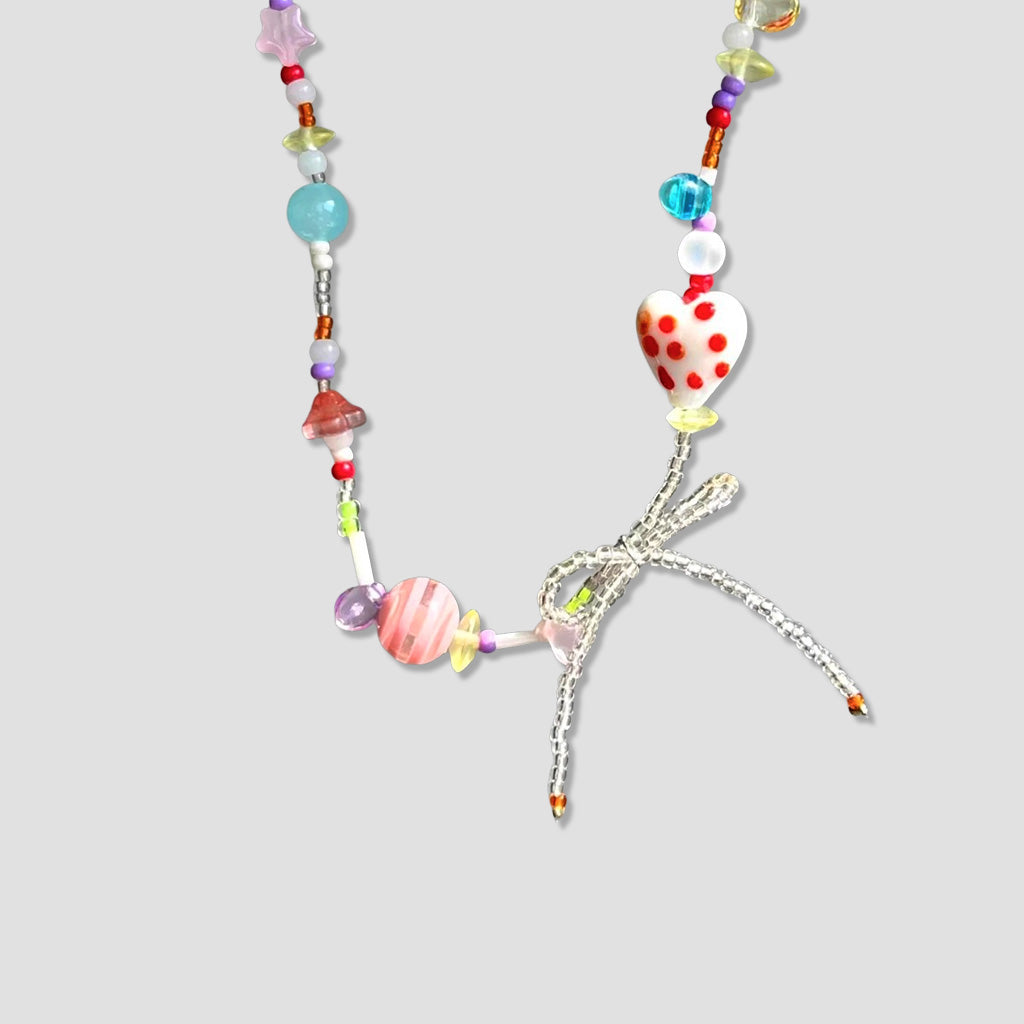 “Strings of Strength” Beaded Pride Necklace
