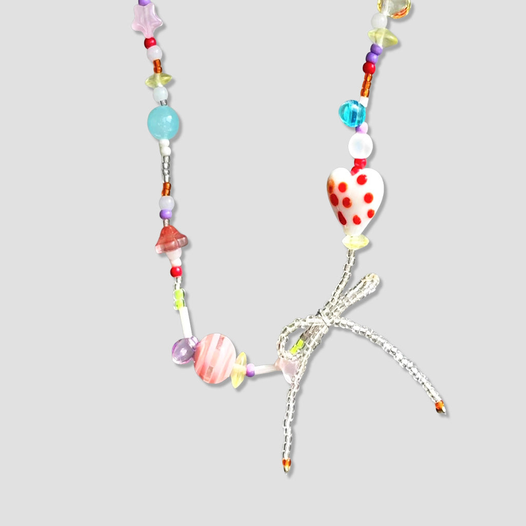 “Strings of Strength” Beaded Pride Necklace