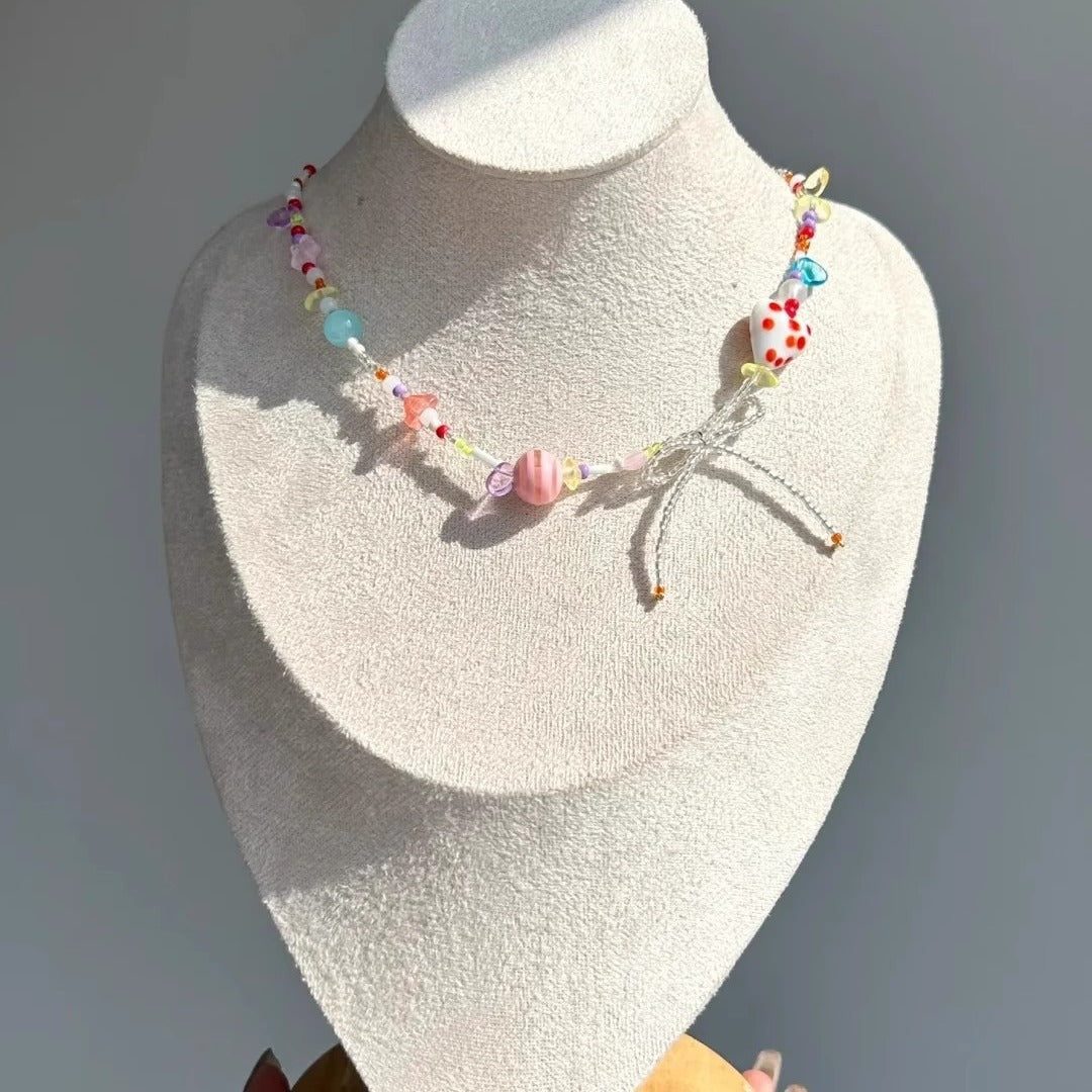 “Strings of Strength” Beaded Pride Necklace