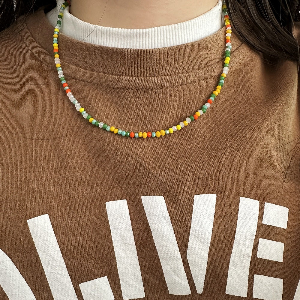 “Mosaic of Courage” Beaded Unity Necklace