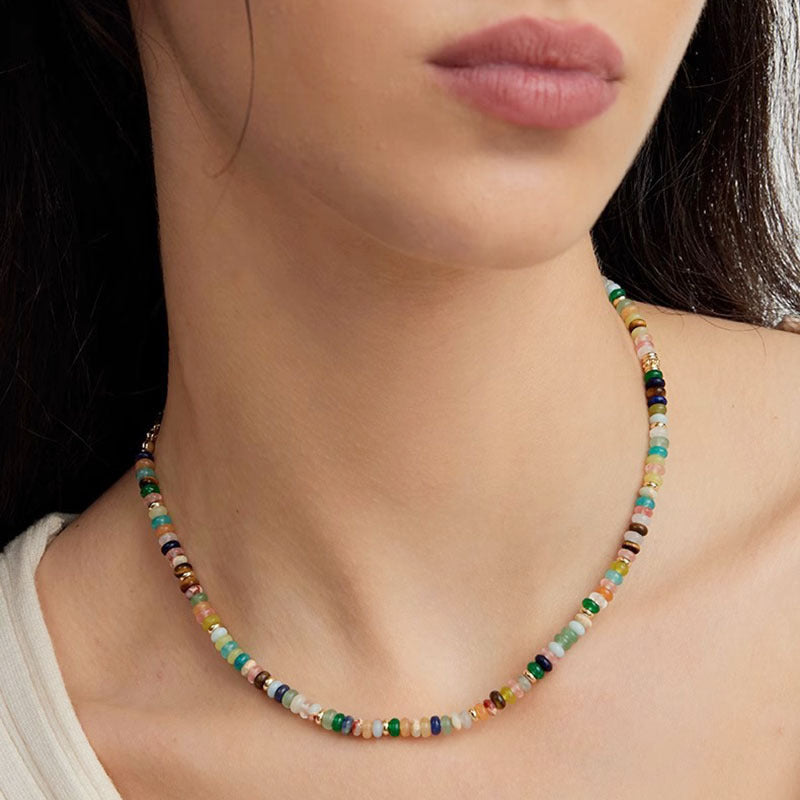Threads of Pride Beaded Choker