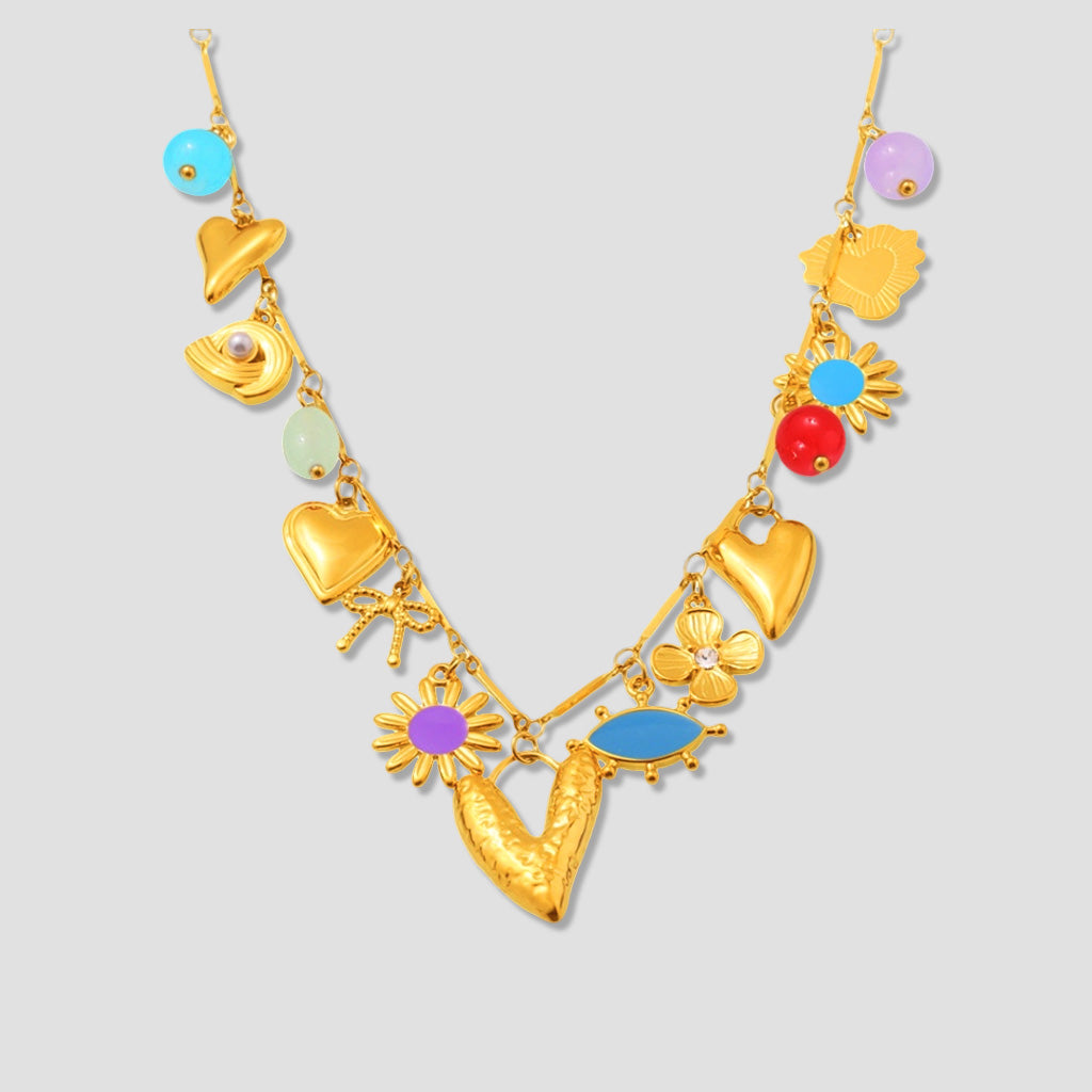 Sunlit Blooms of Pride Necklace