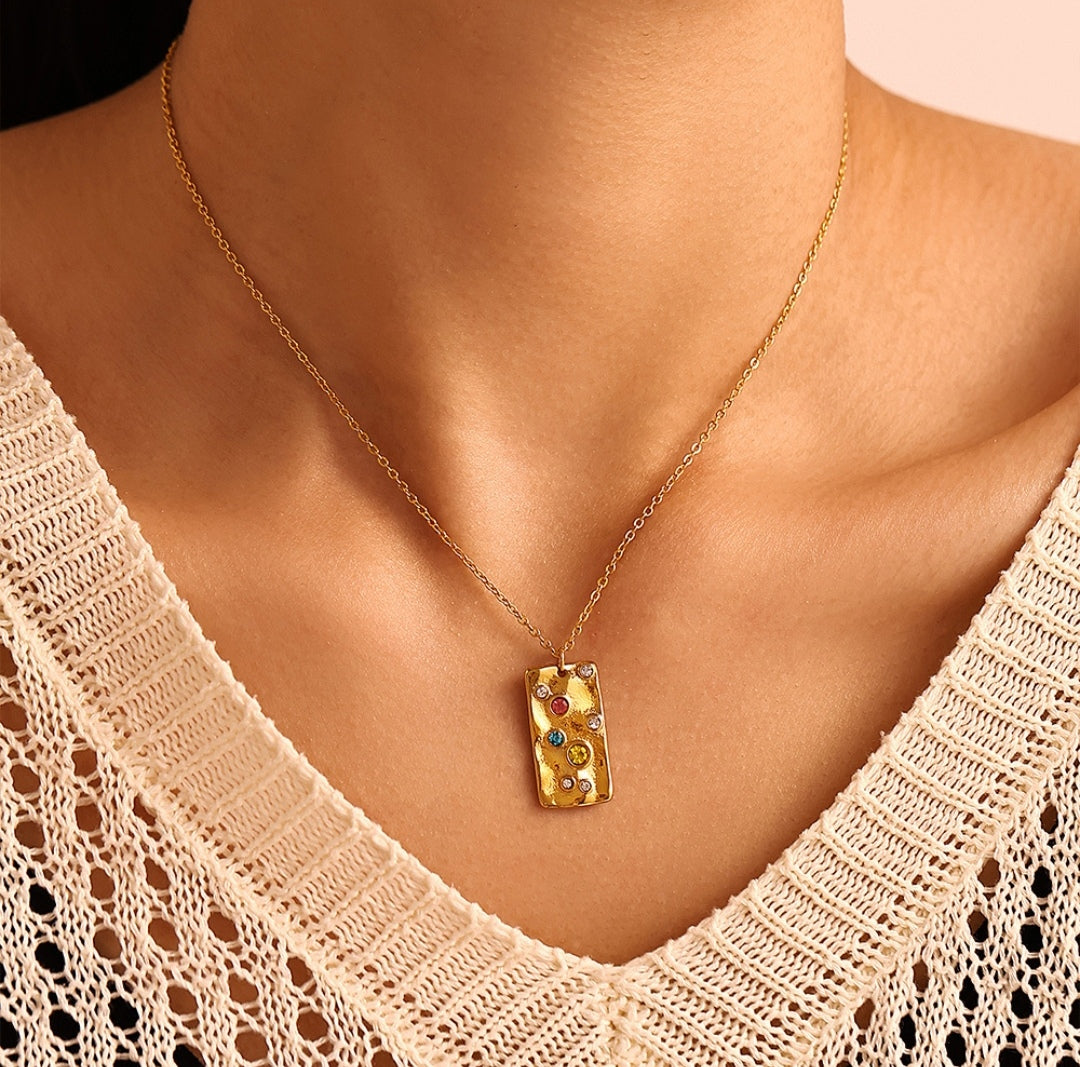 “Mosaic of Hope” Pendant Necklace