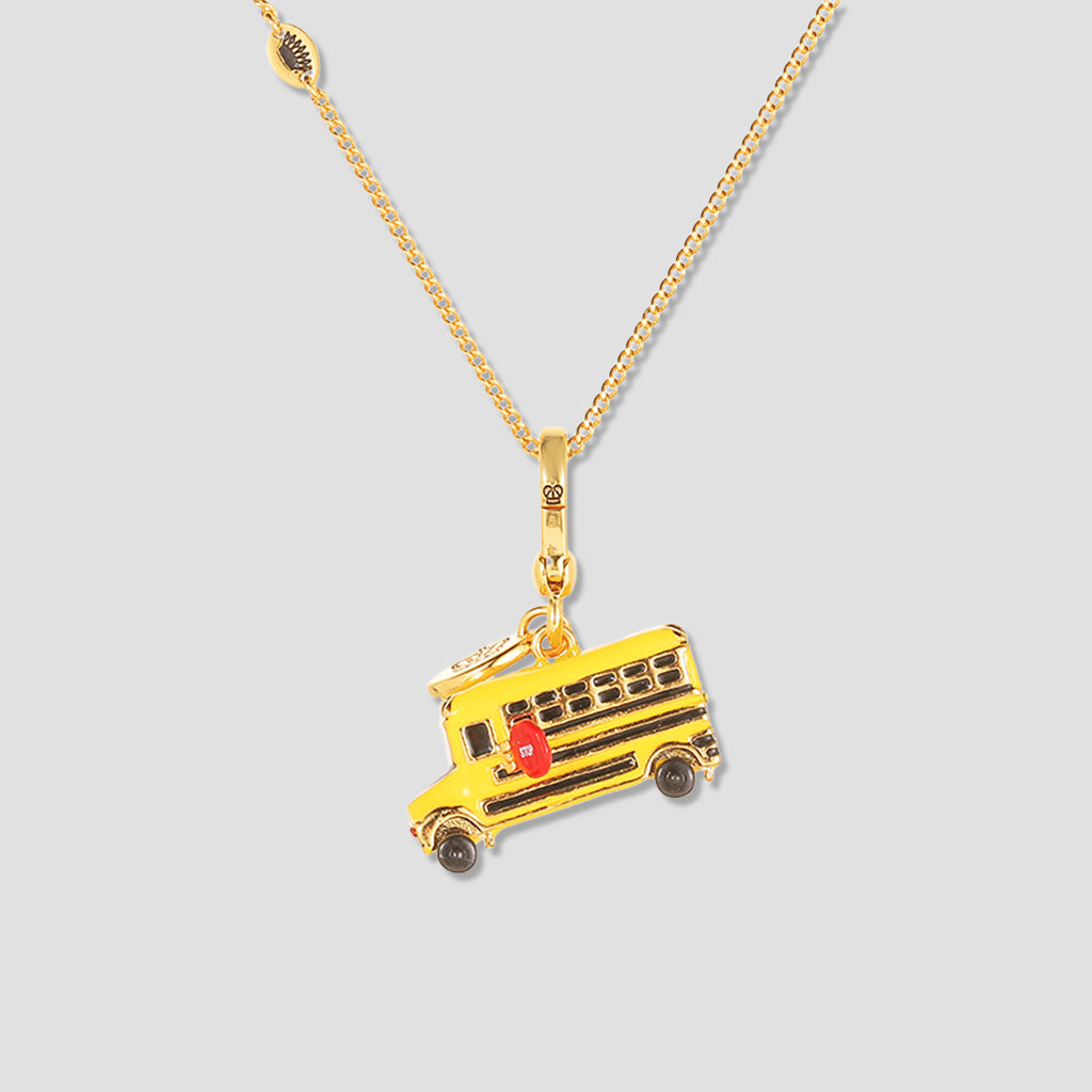 First School Bus Ride” Beginnings Charm Necklace