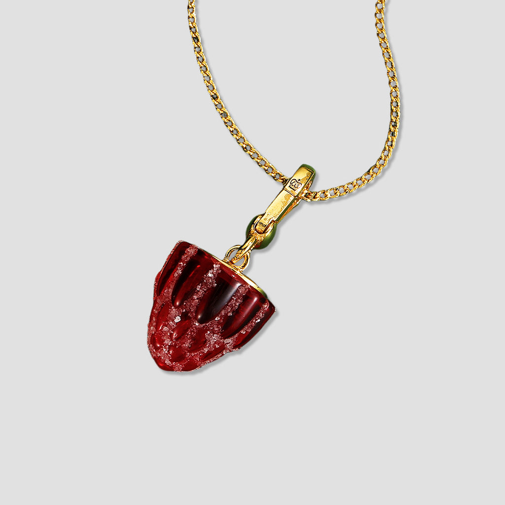 Sweet Strawberry Candy Necklace
