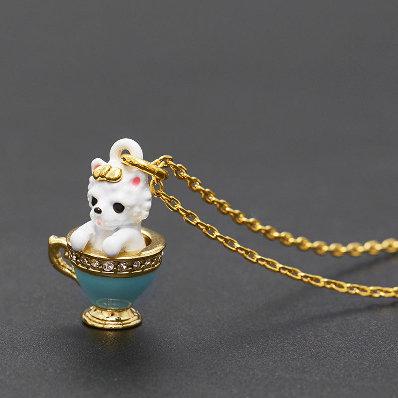 Tea Pup Necklace · Everyday Miracles