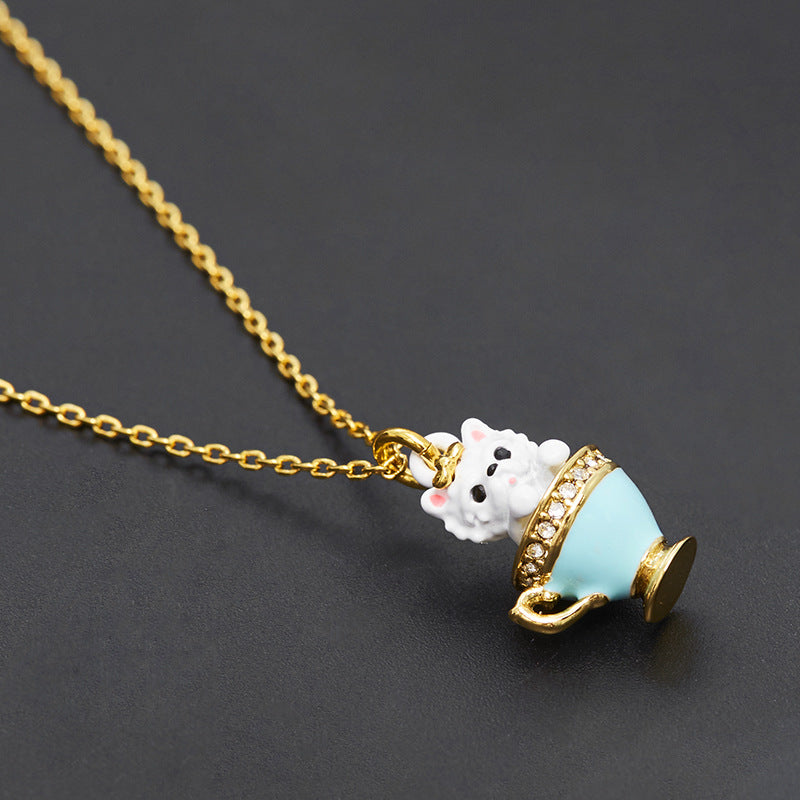 Tea Pup Necklace · Everyday Miracles