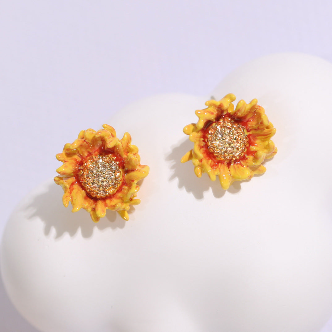 Sun-Kissed Bloom Earrings
