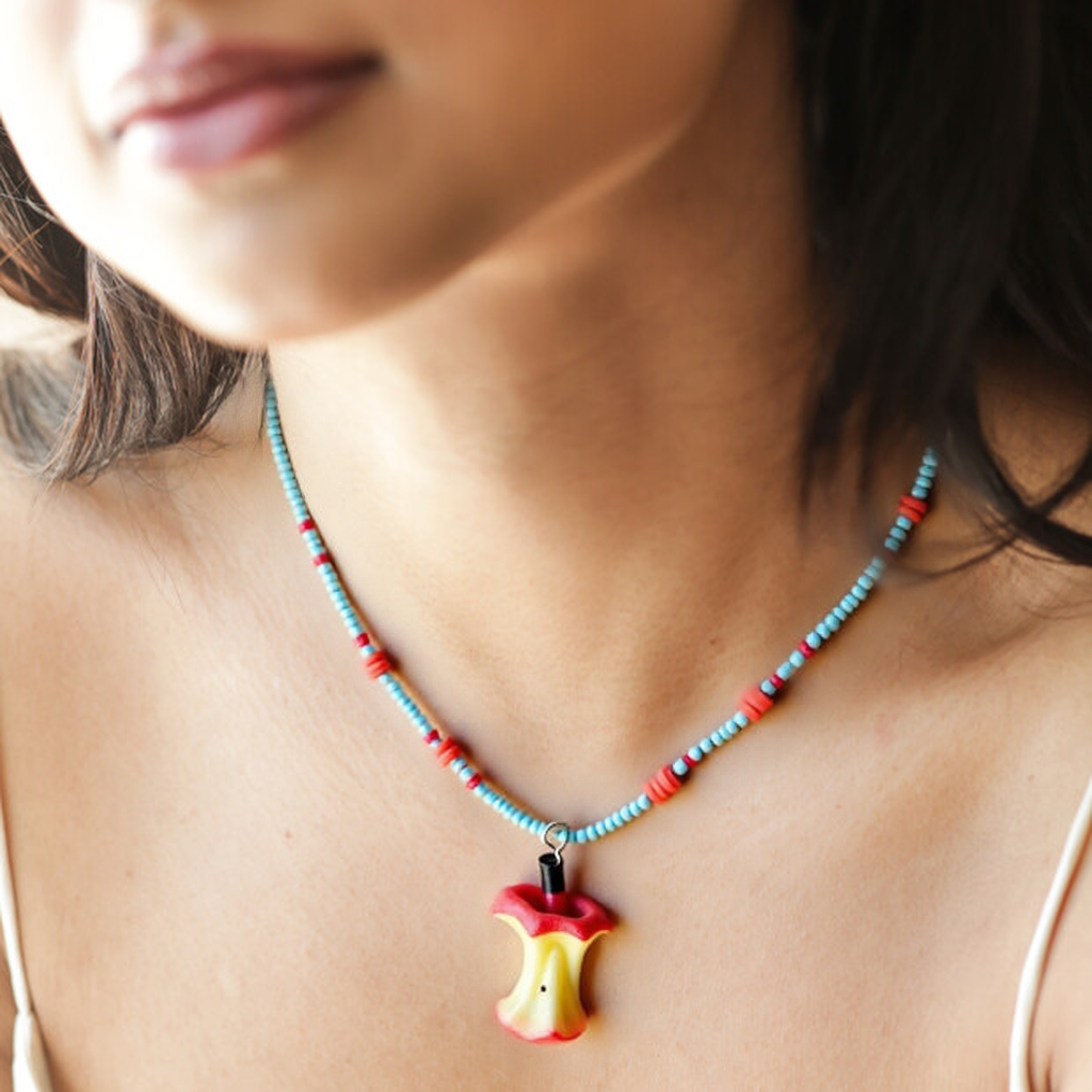 "Apple of Us" Necklace